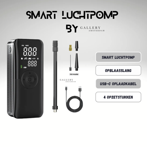 AeroGo Smart Luchtpomp | Compact & Krachtig